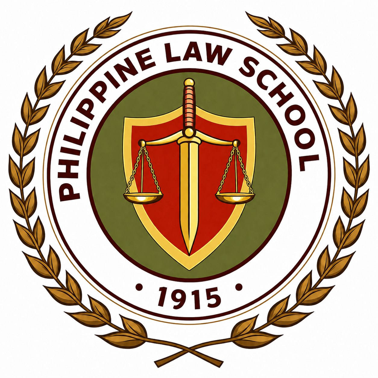 Philippine Law School – Lacson College logo